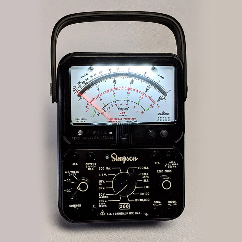 VOM Multimeters, VoltOhm Meters Simpson Electric