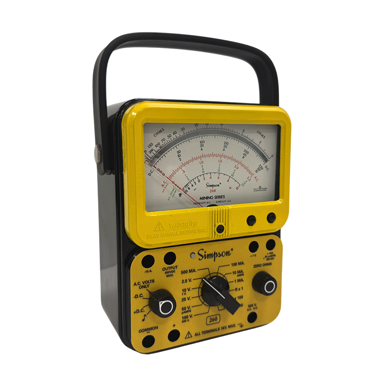 Mining 260-8P LED Lighted Moisture Resistant VOM